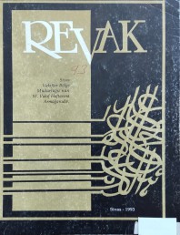 1993 Revak Dergisi