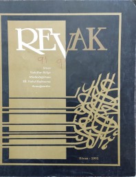 1991 Revak Dergisi